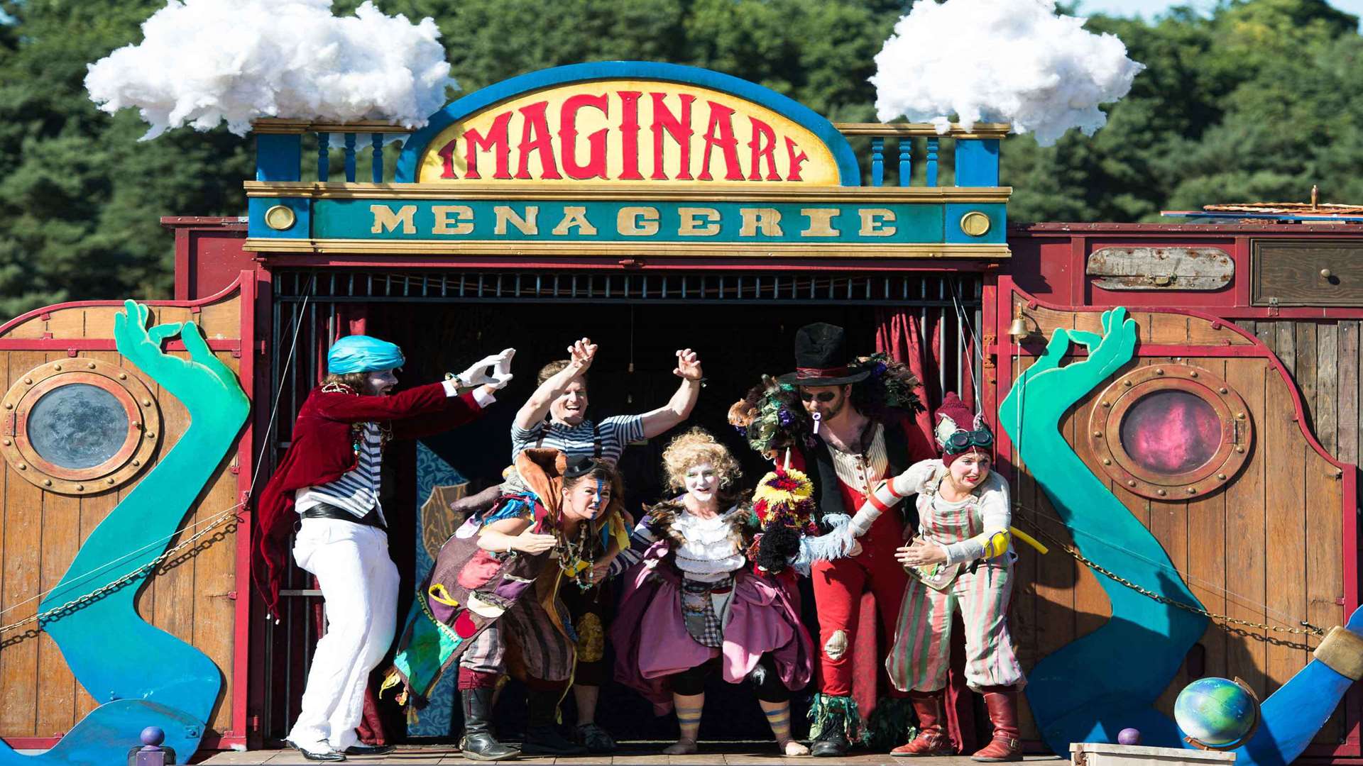 The Imaginary Menagerie show at the Outlands Festival