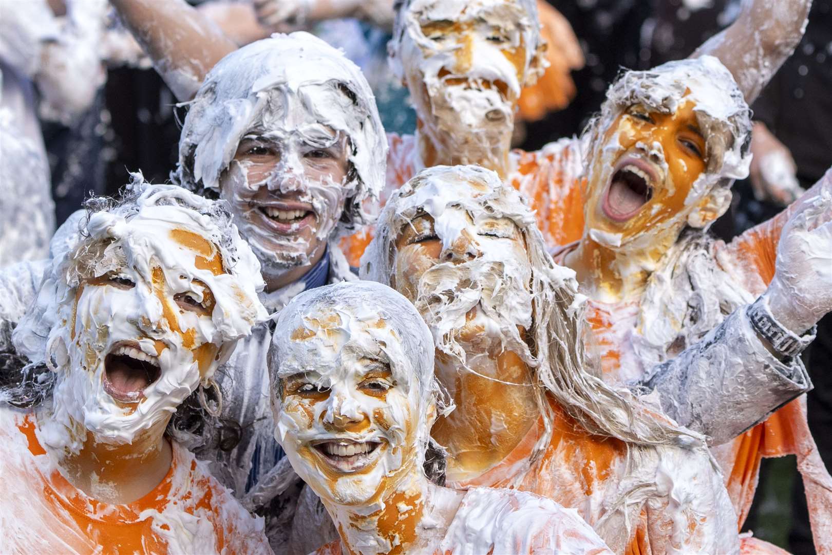 The event takes place on St Salvator’s Lower College Lawn at the University of St Andrews in Fife (Jane Barlow/PA)