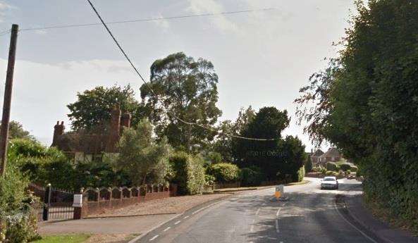 Borden Lane, Borden. Picture: Google