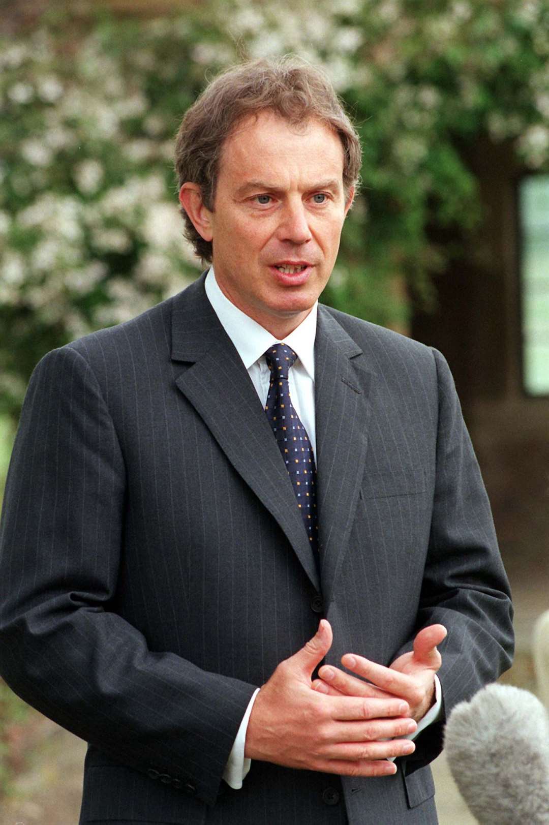 Tony Blair has been appointed a Knight Companion of the Most Noble Order of the Garter (Paul Treacy/PA)