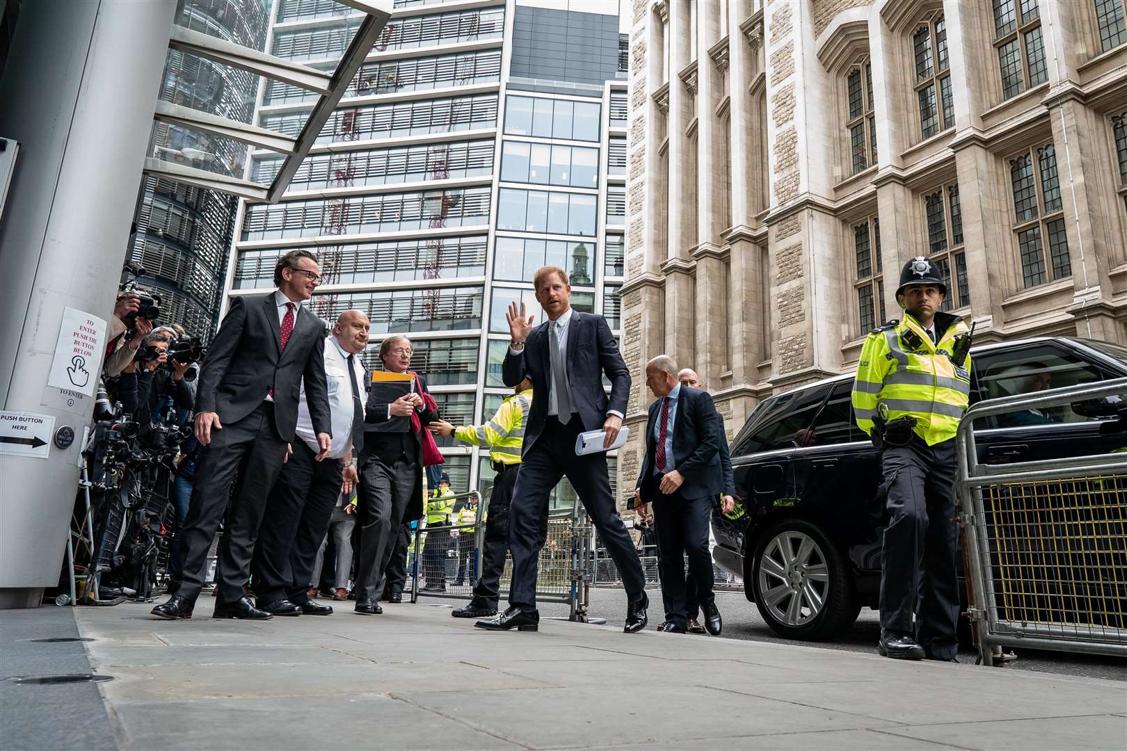 The Duke of Sussex returned to the UK for the case (Aaron Chown/PA)