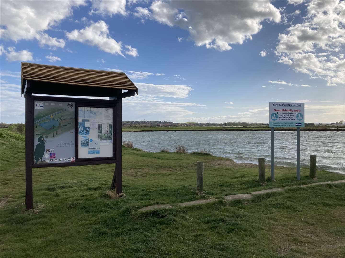 Barton's Point Coastal Park is very close to Mr Mosdell's farm in Sheerness. Picture: John Nurden.