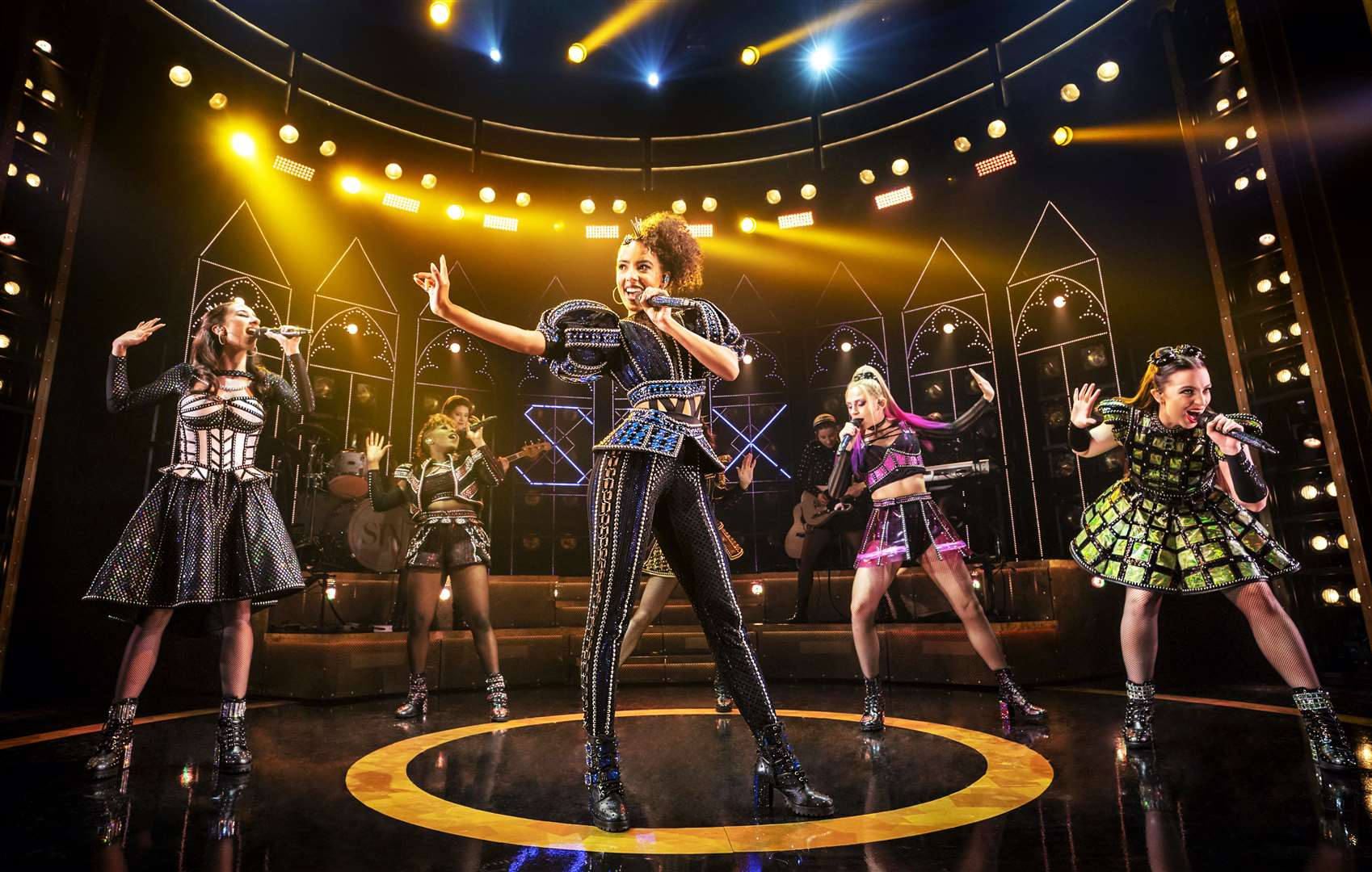 Six the Musical is playing at the Marlowe Theatre in Canterbury Pic: Johan Persson