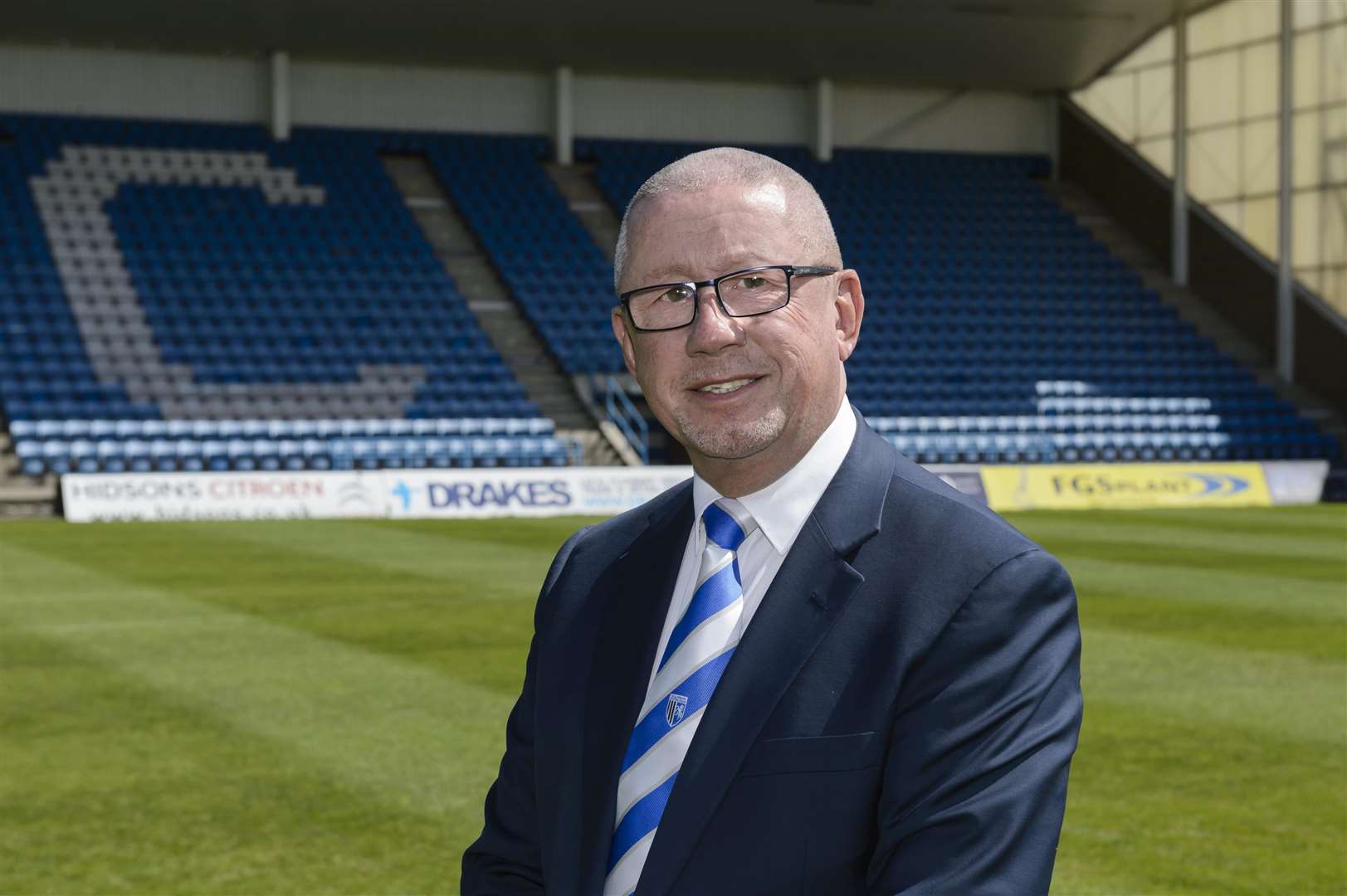 Gillingham FC chairman Paul Scally