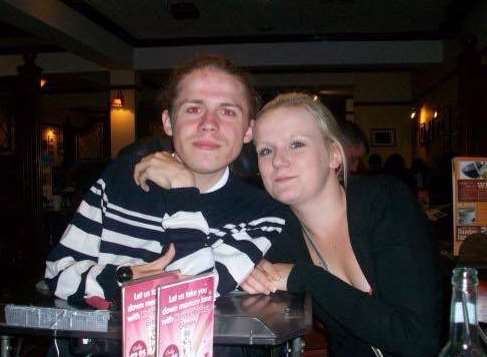 Ben Warman with his sister, Stacey