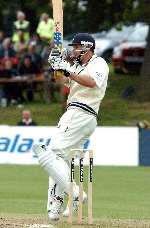 Martin van Jaarsveld fell 13 runs short of his century