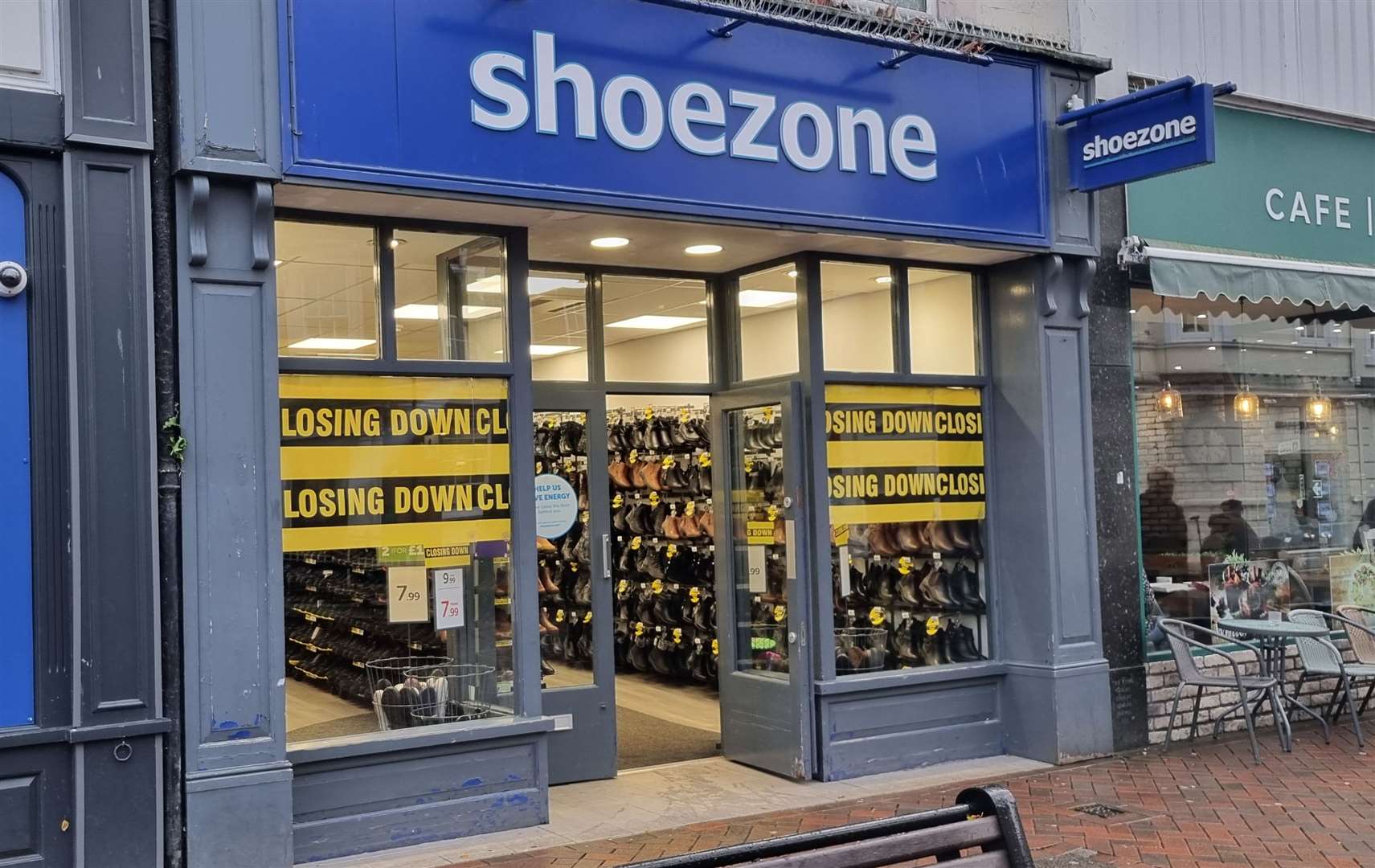 Ashford’s Shoe Zone store is one of four set to close in Kent