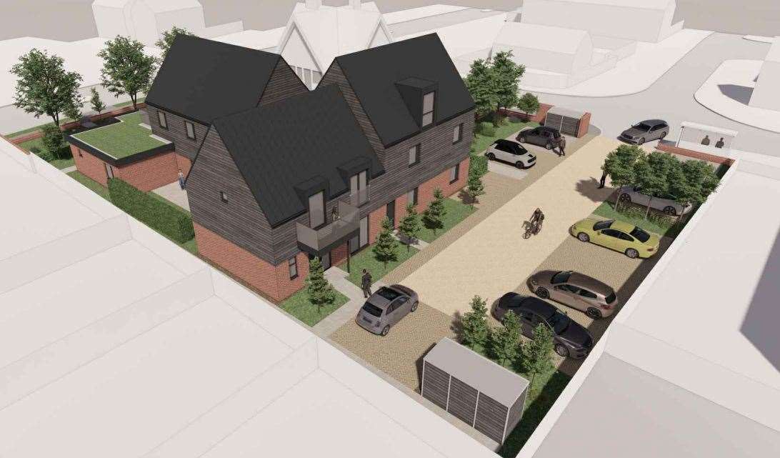 How the scheme could look in South Ashford. Picture: RDA Architects