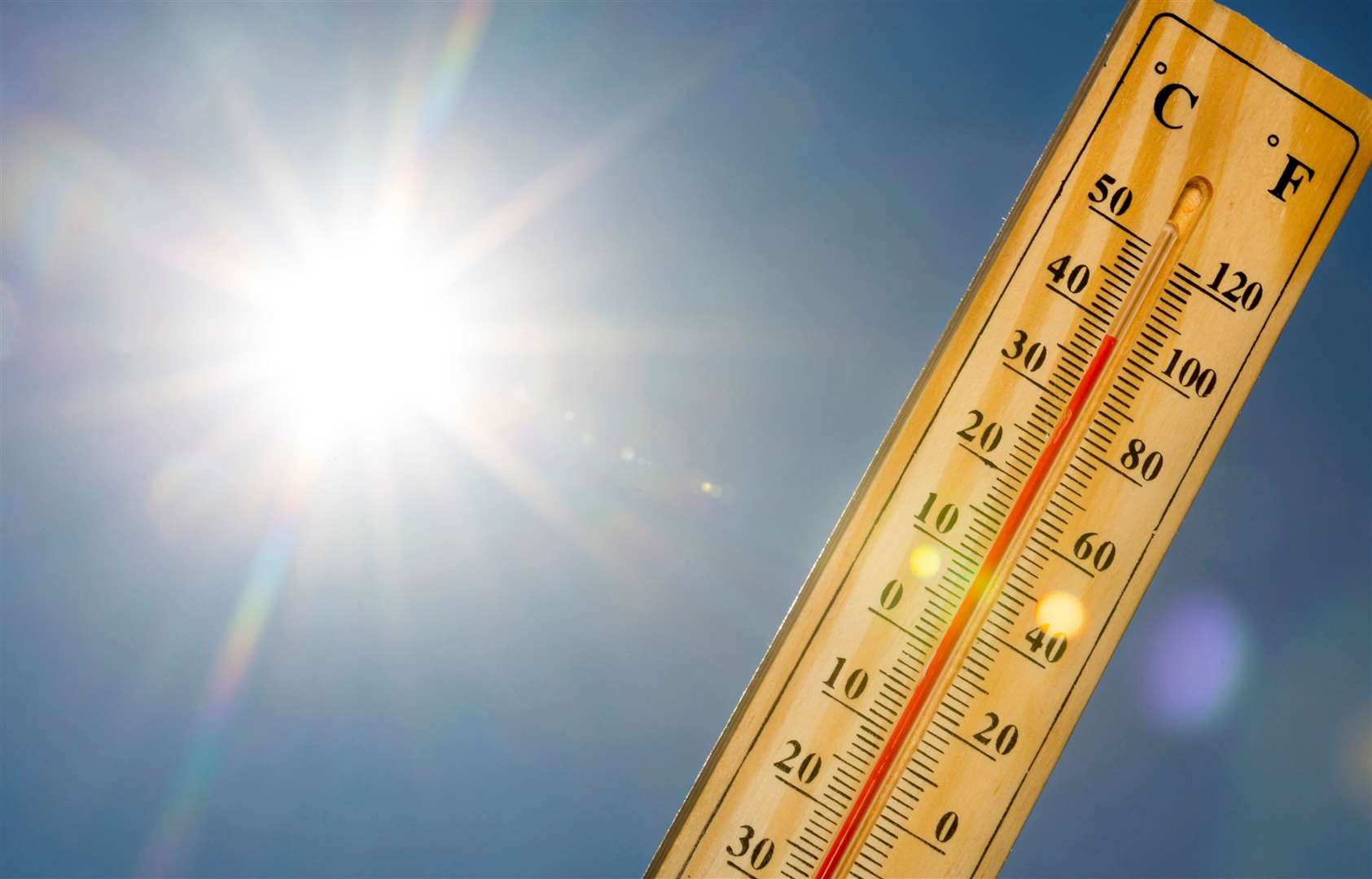 Temperatures hit 30C throughout Kent yesterday