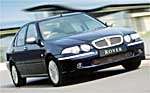 The Rover 45 saloon