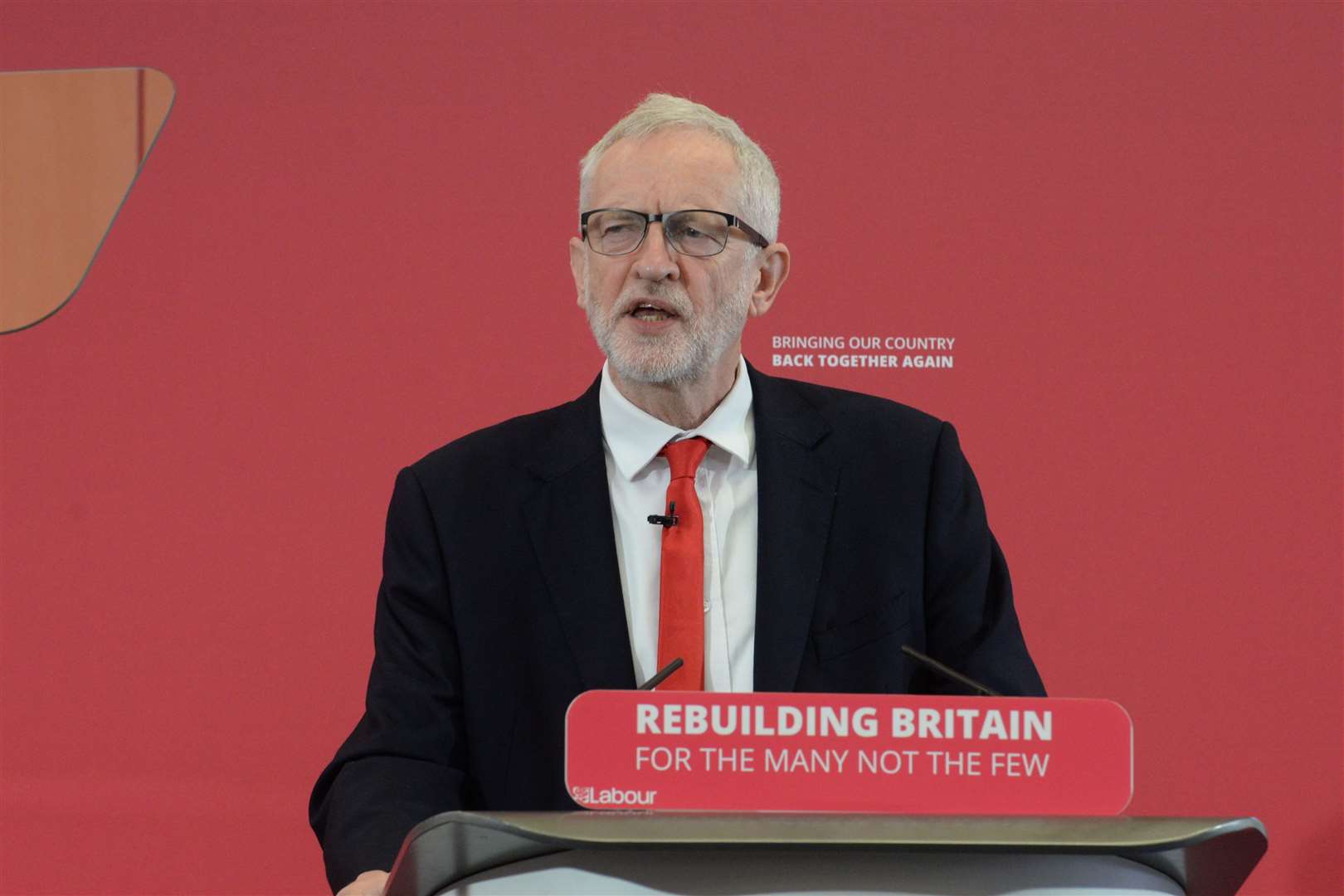 Jeremy Corbyn in Medway. Picture: Chris Davey