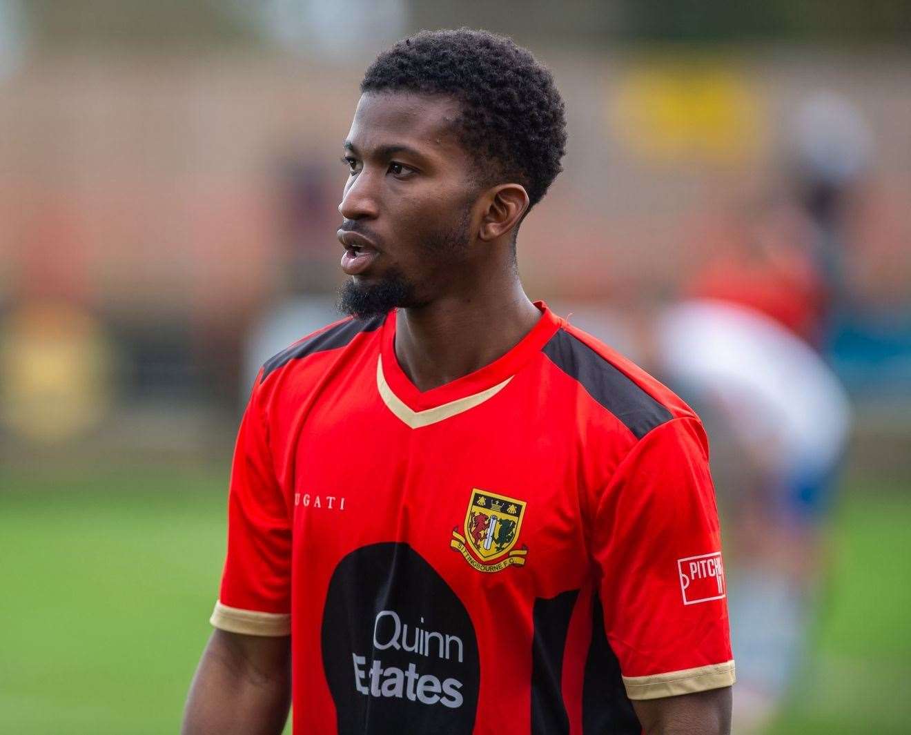 Donvieve Jones is loving life at Sittingbourne under Ryan Maxwell. Picture: Ian Scammell