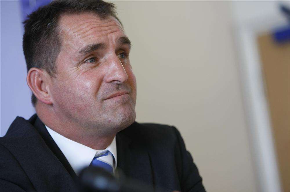 Gillingham boss Martin Allen