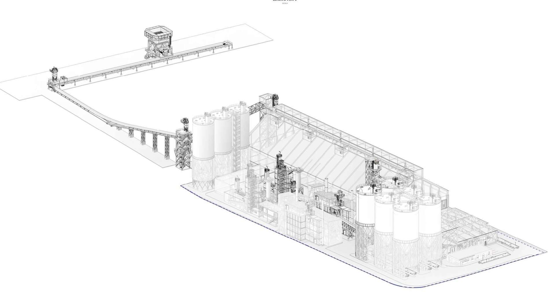 Plan of the cement works which can now be built at Sheerness docks on Sheppey. Picture: Hercules Enterprises