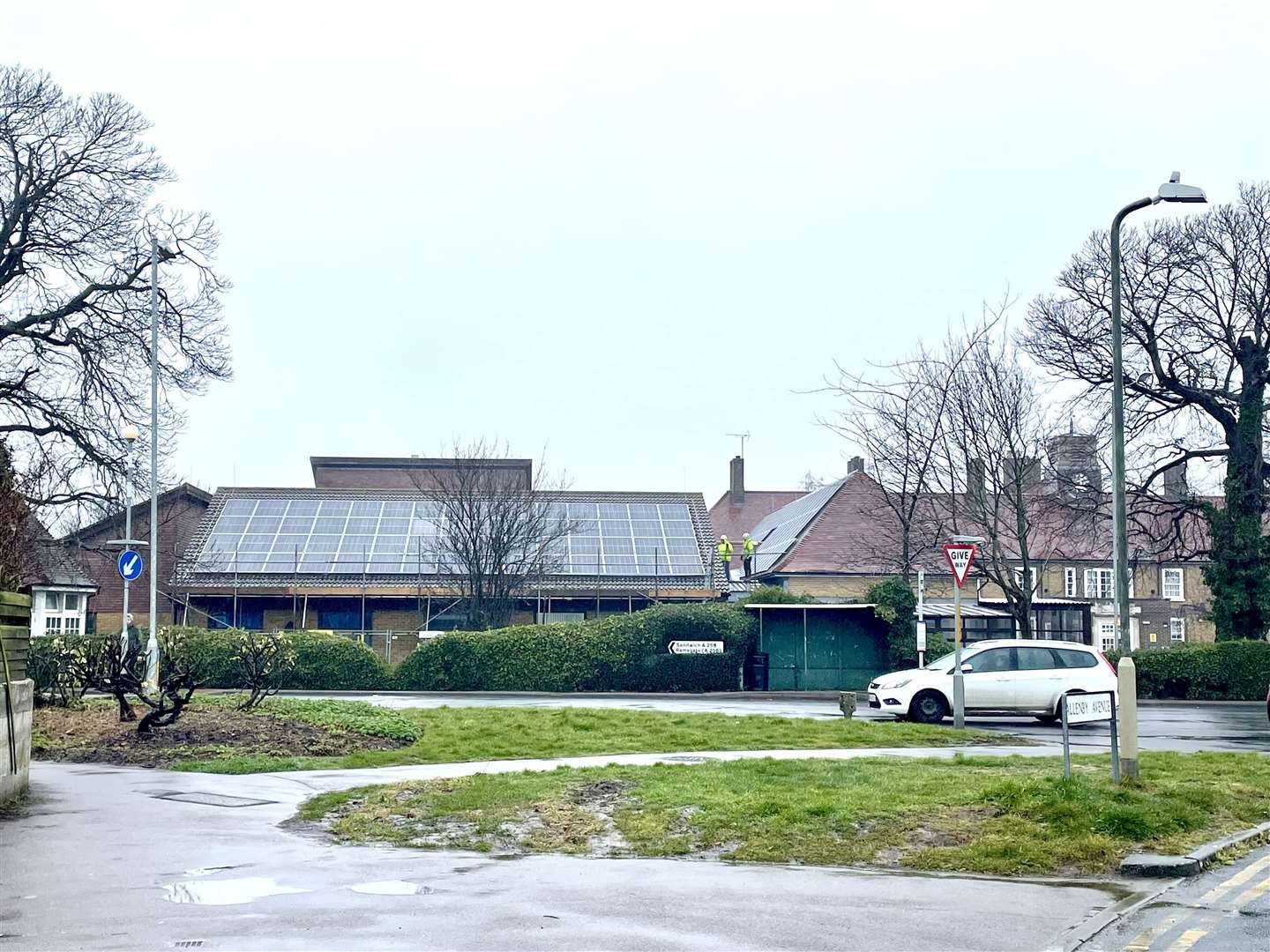 Solar panels have been installed at Deal Hospital