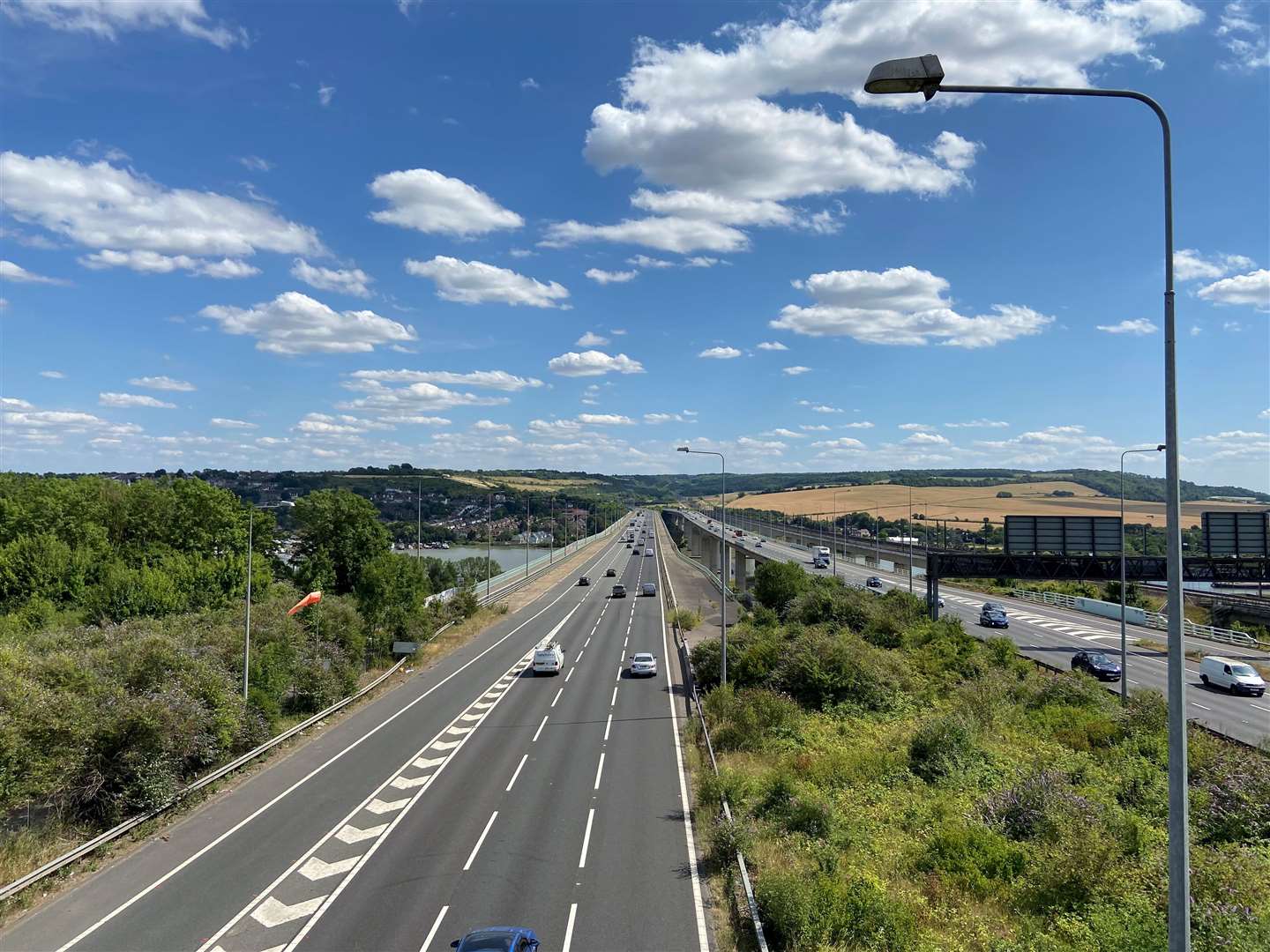 The M2 Medway Bridge. Picture: National Highways