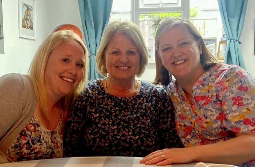 From left: Teacher Natalie Simpson, teaching assistant Dorothy Masters, and teacher Lucy Few. Picture: Dorothy Masters