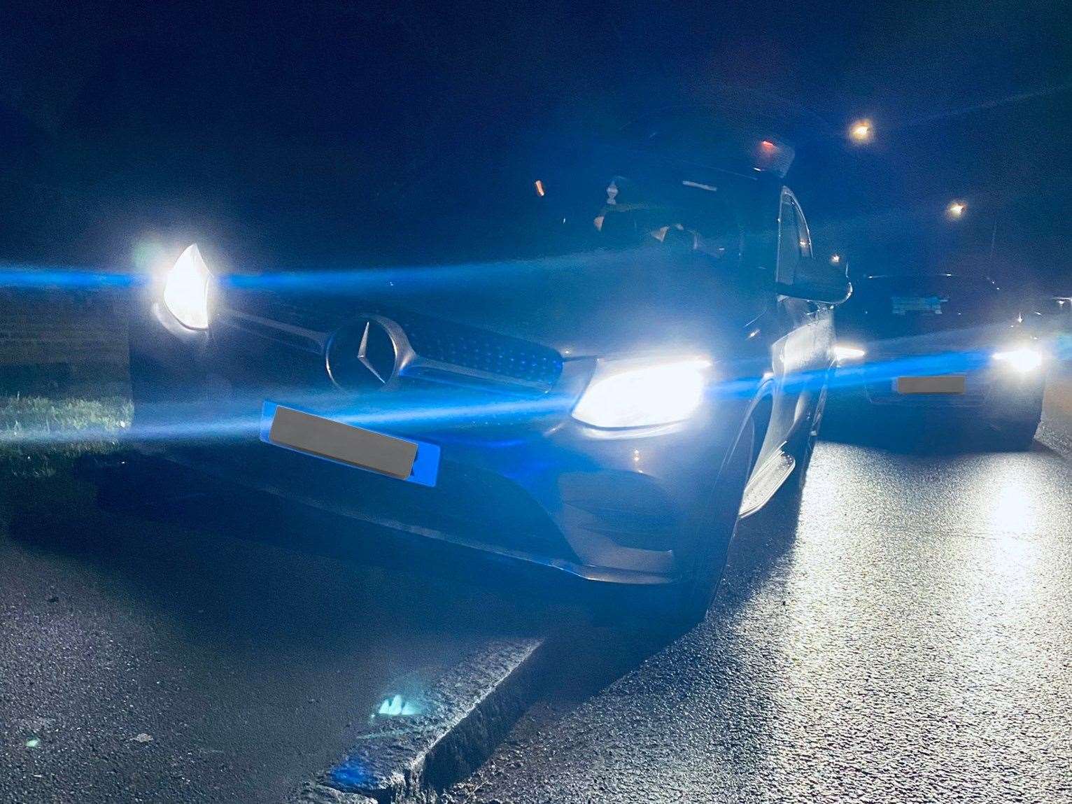 A man has been charged after reportedly being found driving a Mercedes that is suspected to have been stolen.