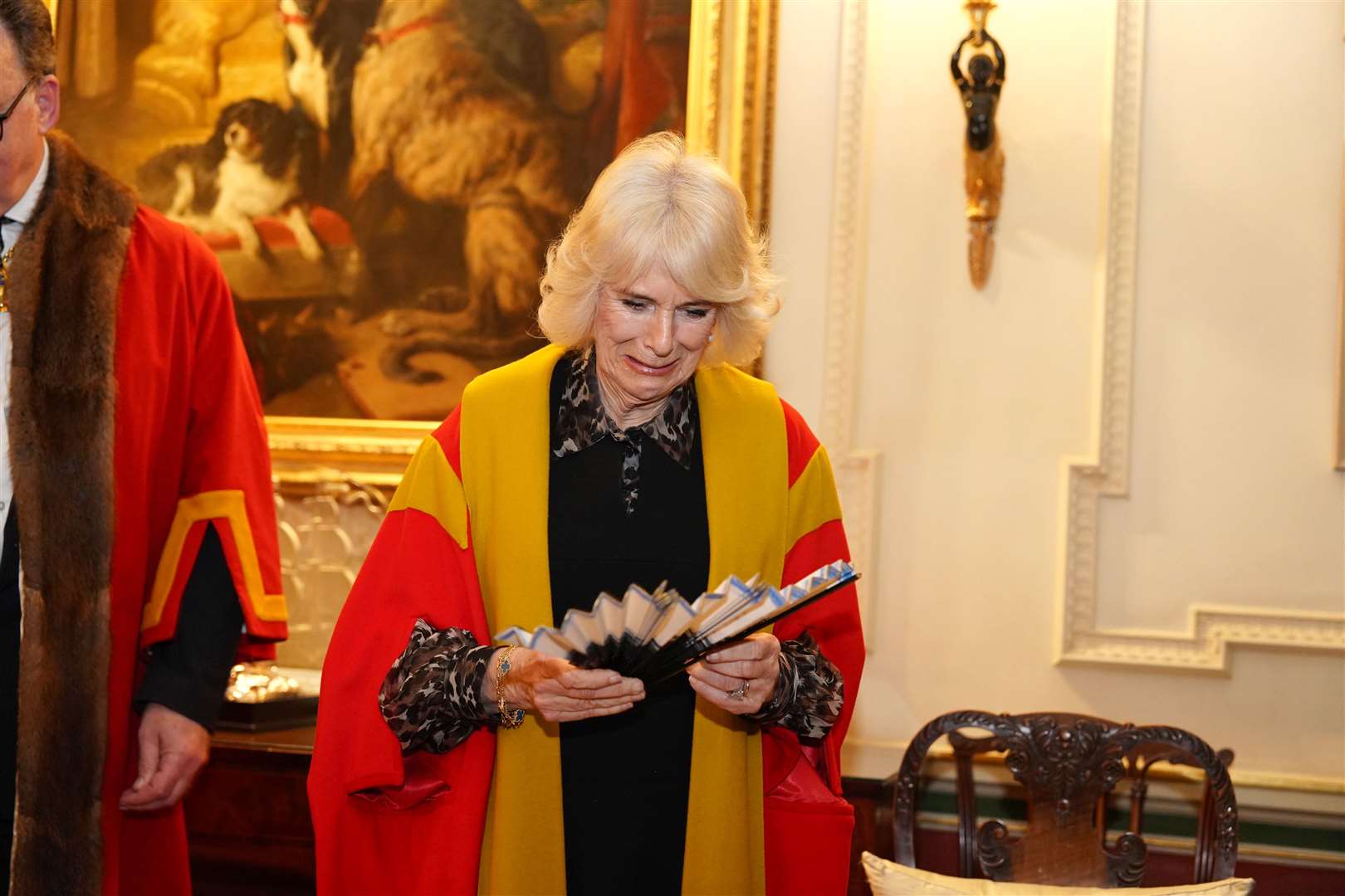 The Queen took part in an installation ceremony at Clarence House (Jordan Pettitt/PA)