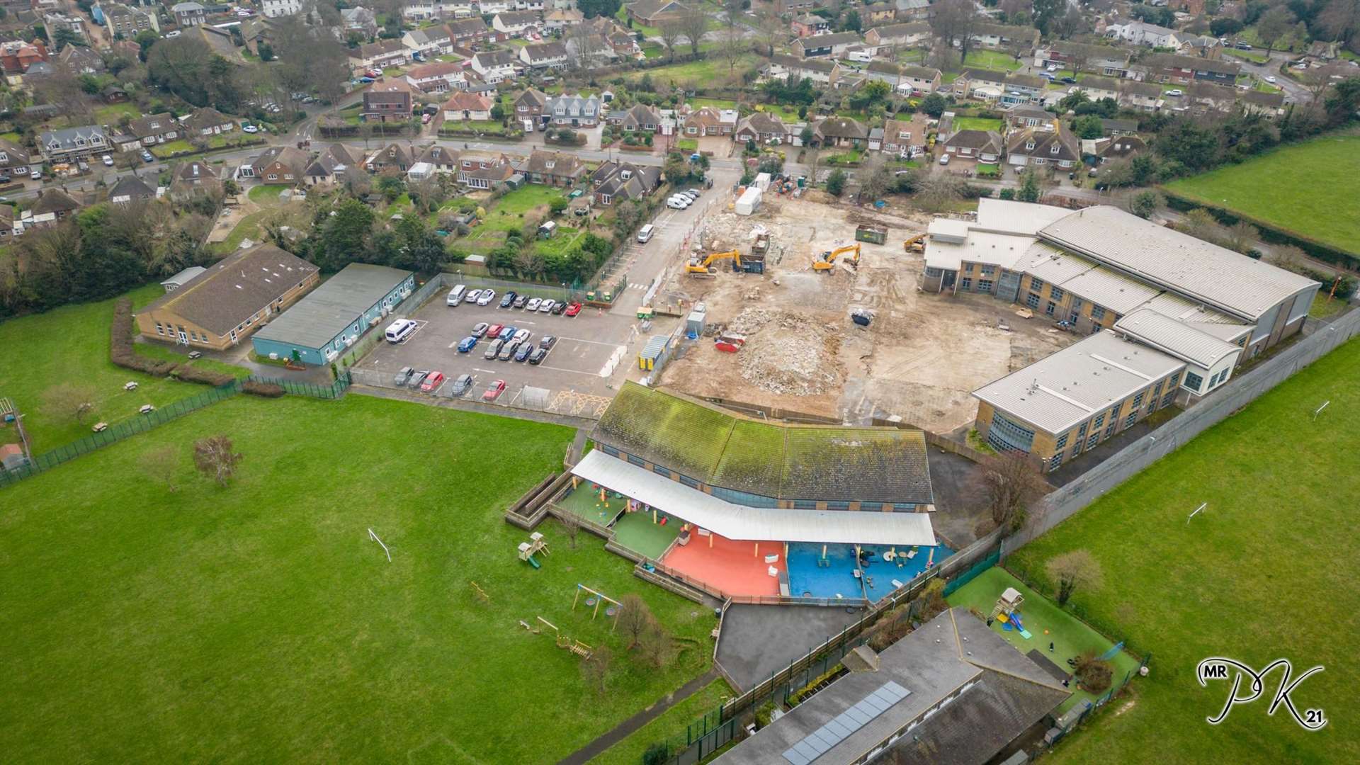 All buildings from the 1950s will be torn down. Picture: Paul Kidman