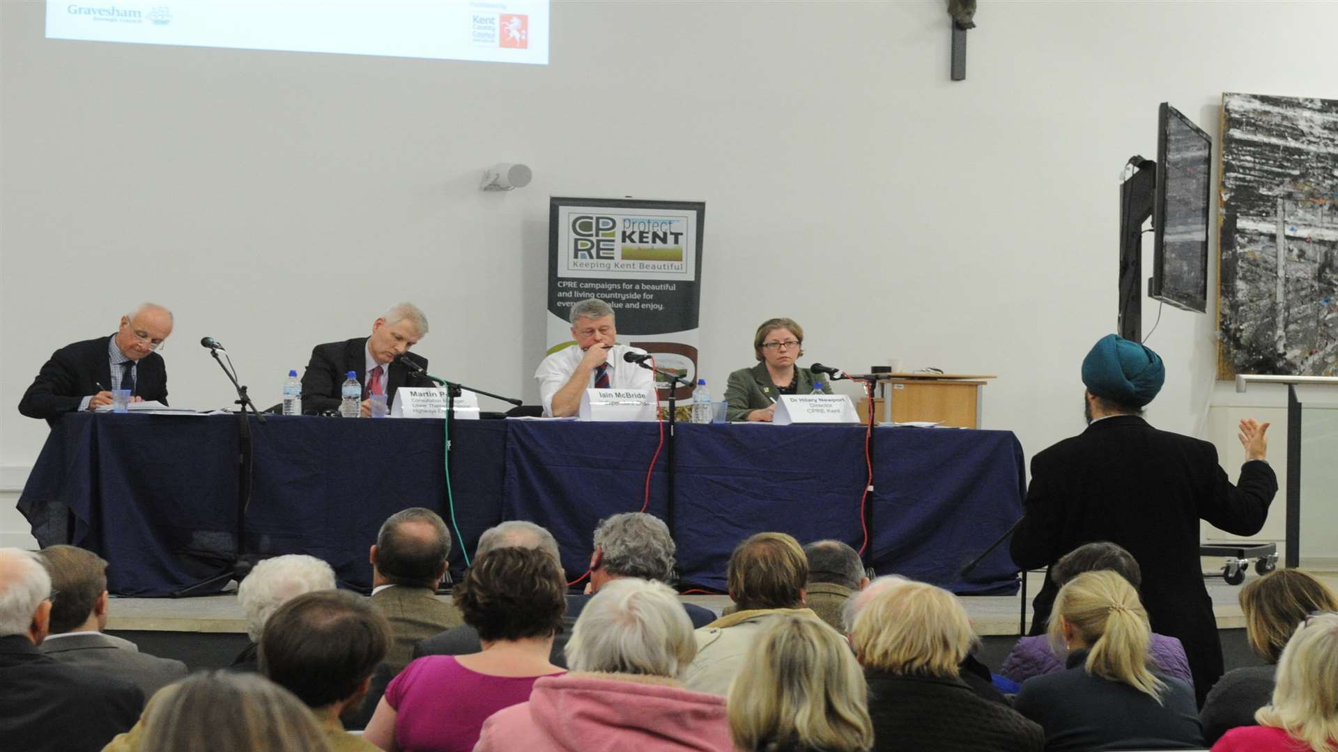 Thames Crossing Meeting at St John's Catholic Comprehensive School, Rochester Road, Gravesend.