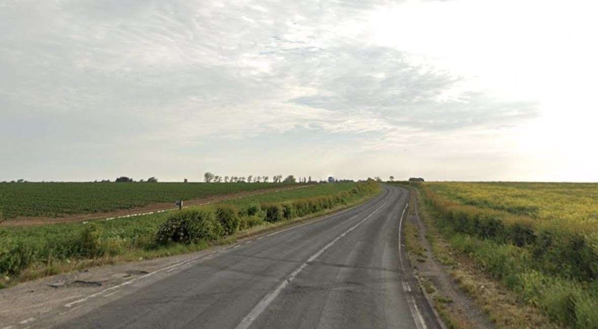 The crash happened on the A28 Canterbury Road near Birchington. Picture: Google