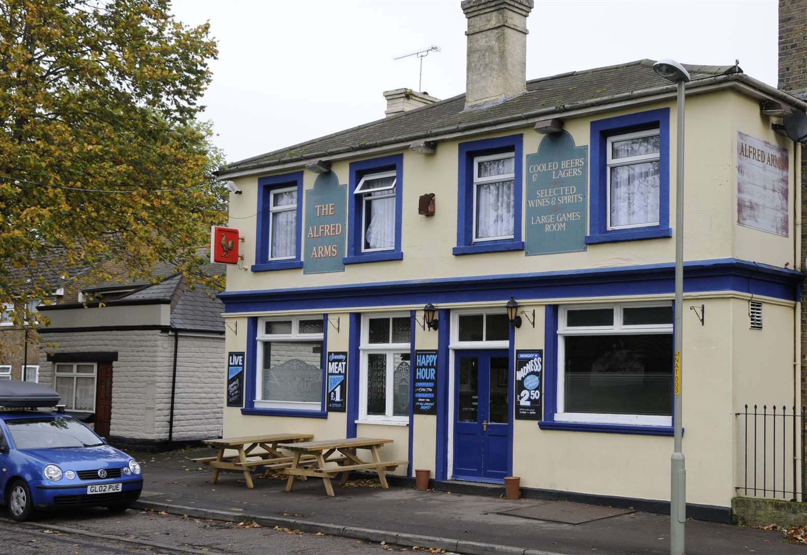 Alfred Arms landlord Gary Taylor has concerns about the road closure
