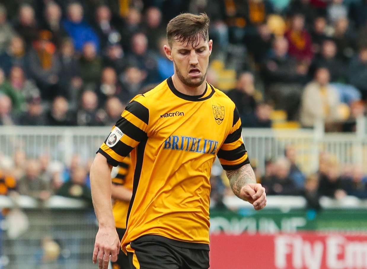 Maidstone United midfielder James Rogers Picture: Martin Apps