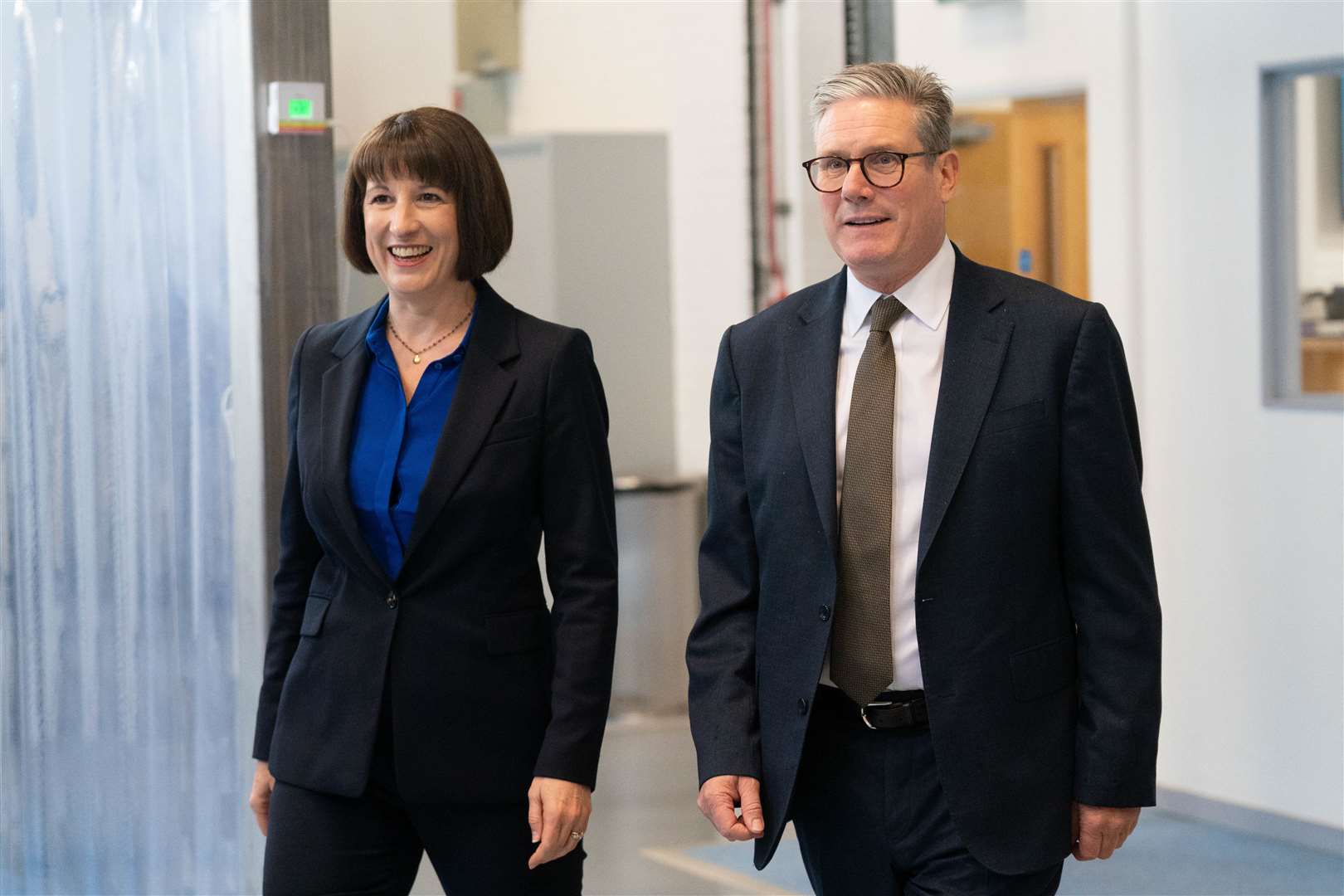 Prime Minister Sir Keir Starmer and Chancellor Rachel Reeves have both faced questions about clothing donations (Stefan Rousseau/PA)