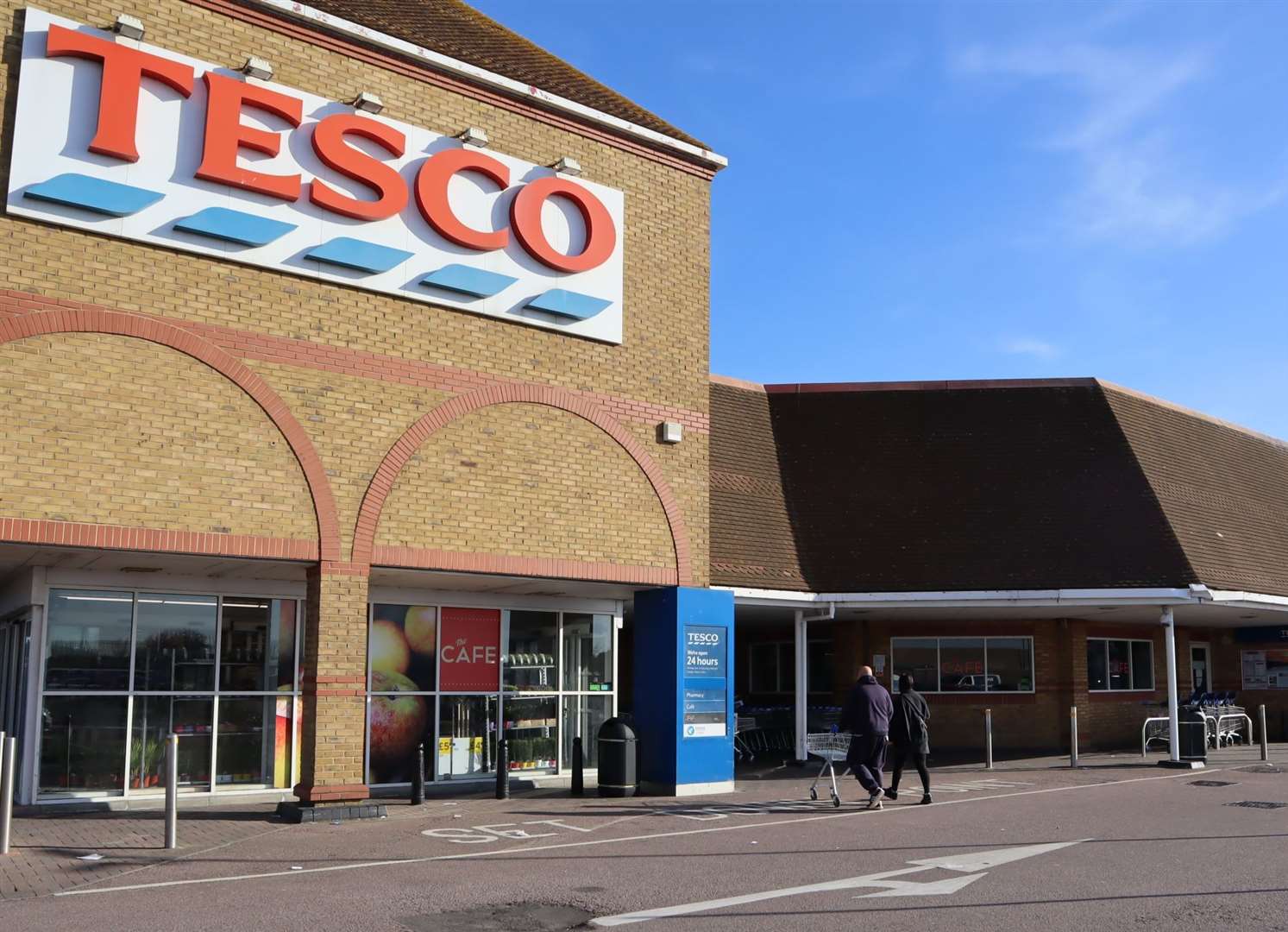 The Tesco cafe in Bridge Road, Sheerness, has received criticism after going cashless