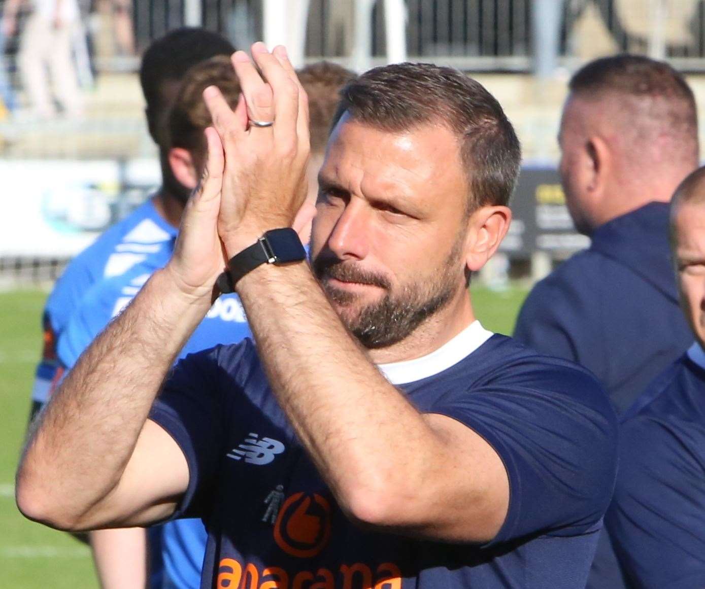 Tonbridge manager Steve McKimm. Picture: David Couldridge