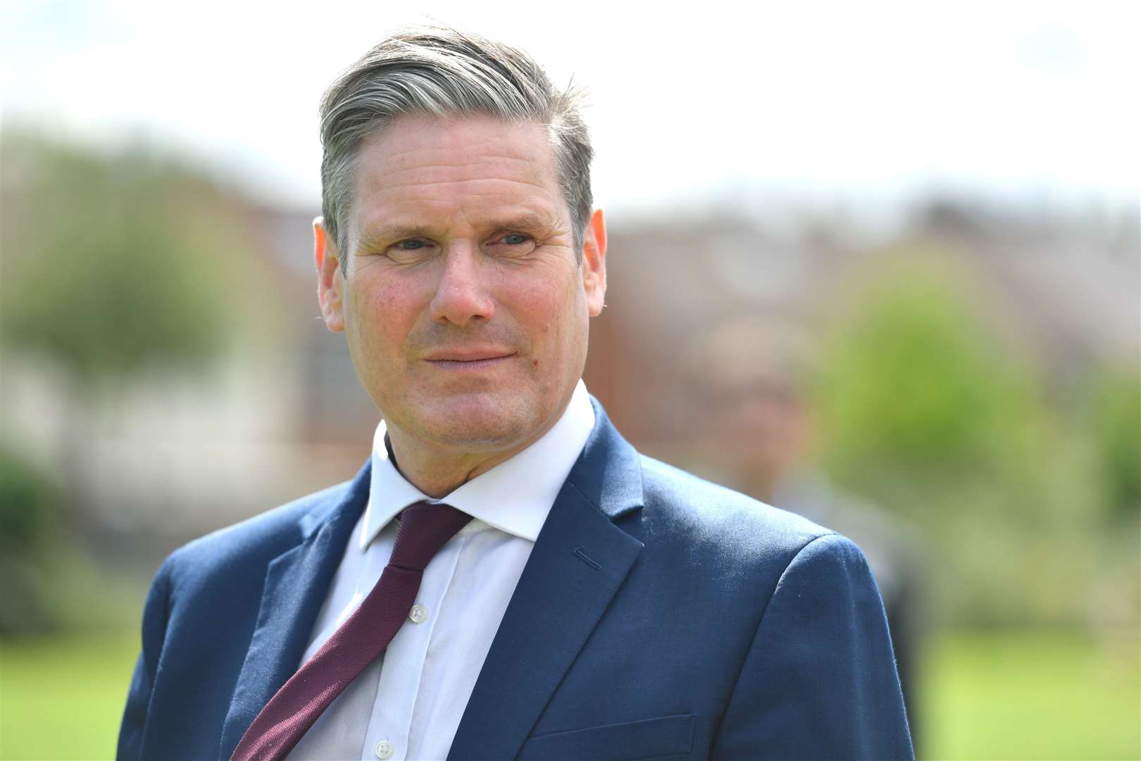 Sir Keir Starmer said he wants to ‘draw a line’ under anti-Semitism in the Labour Party (Jacob King/PA)