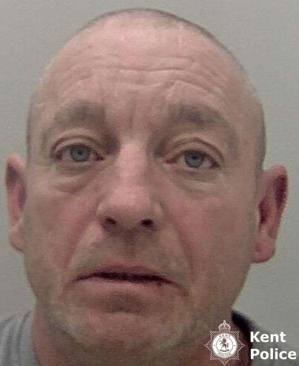 Mark Gaade, of Bligh Way, Strood, was jailed at Maidstone Crown Court for two-and-a-half years after he admitted arson being reckless as to whether life was endangered. Picture: Kent Police