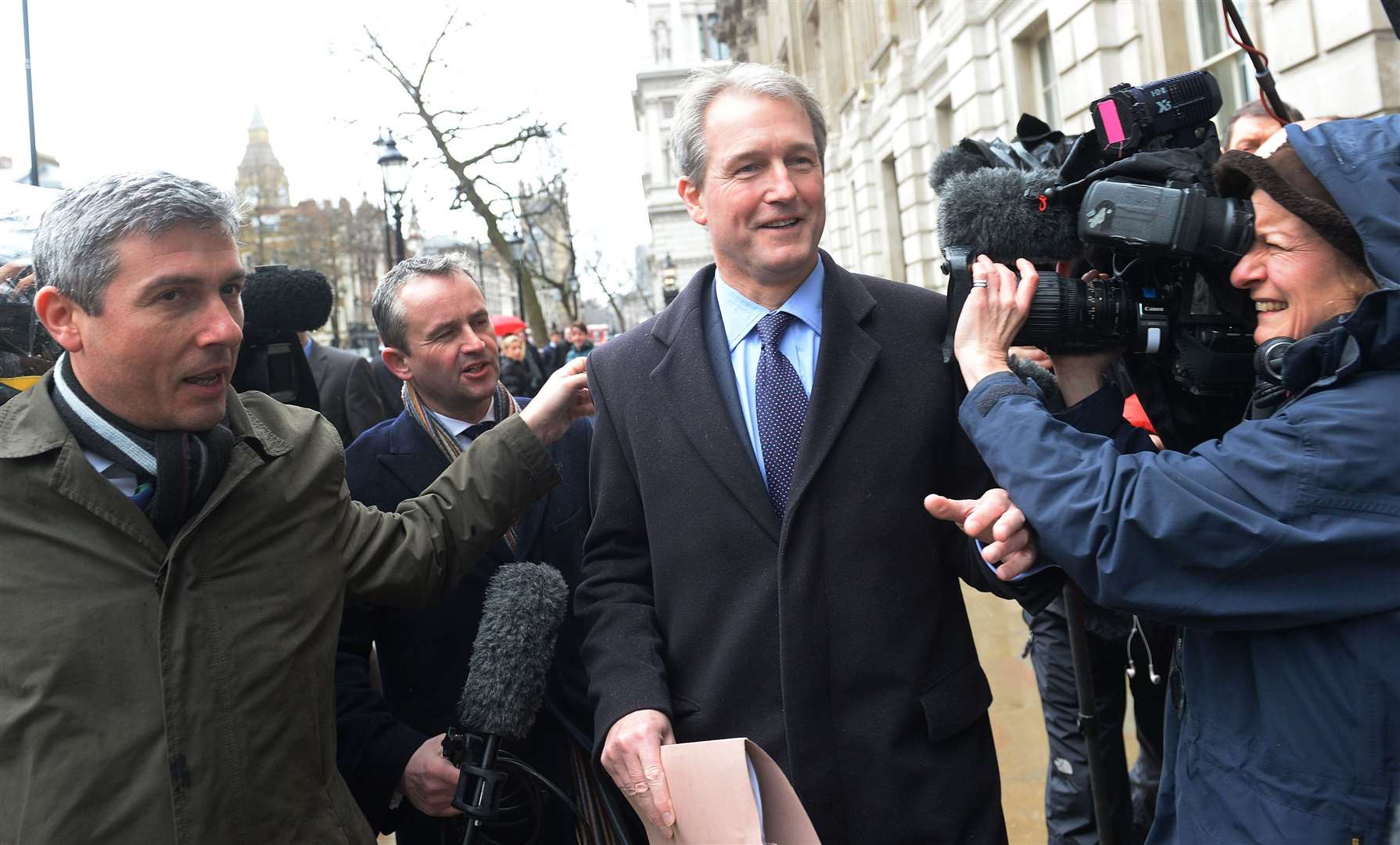 Former cabinet minister Owen Paterson quit before his 30-day suspension for paid lobbying was approved. (Stefan Rousseau/PA)