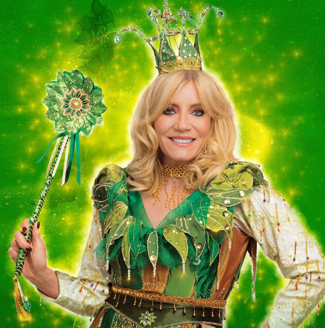 Michelle Collins will be in panto at the White Rock Theatre