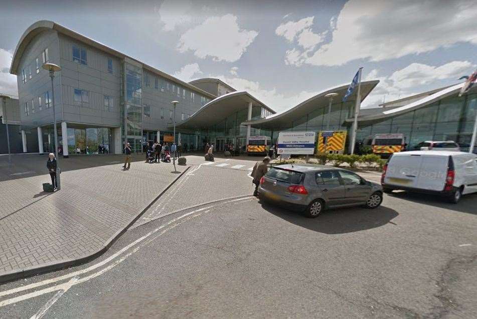 Darent Valley Hospital in Dartford. Picture: Google Maps