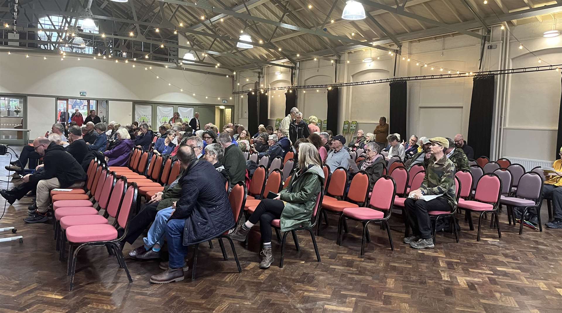 Tempers were raised when issues surrounding the 2,000-home development for land north of the University of Kent were raised at a meeting at Westgate Hall on Tuesday