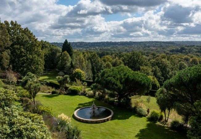 The surrounding grounds of the High View estate in Tunbridge Wells. Picture: Knight Frank