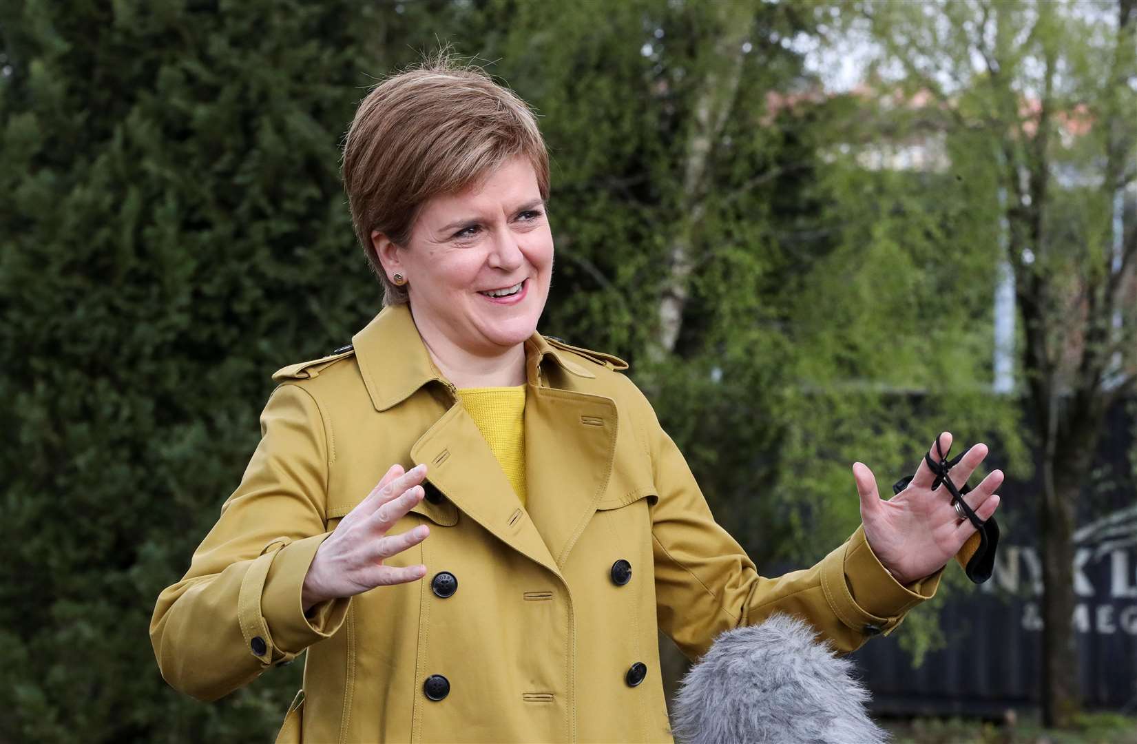 Nicola Sturgeon will be the first to be sworn in for the new parliamentary term at Holyrood (Russell Cheyne/PA)