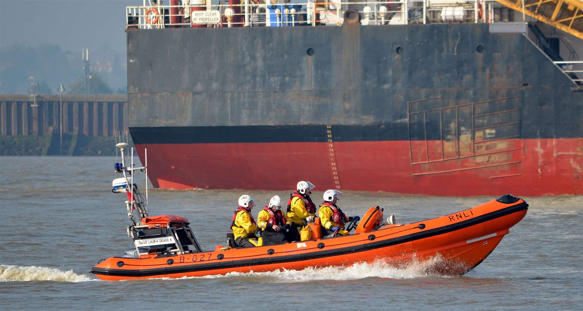 Gravesend RNLI wouldn't be able to do the work they do without donations. Picture: Jason Arthur