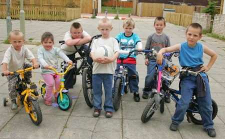 Children who don't want their play area turned into a car park.