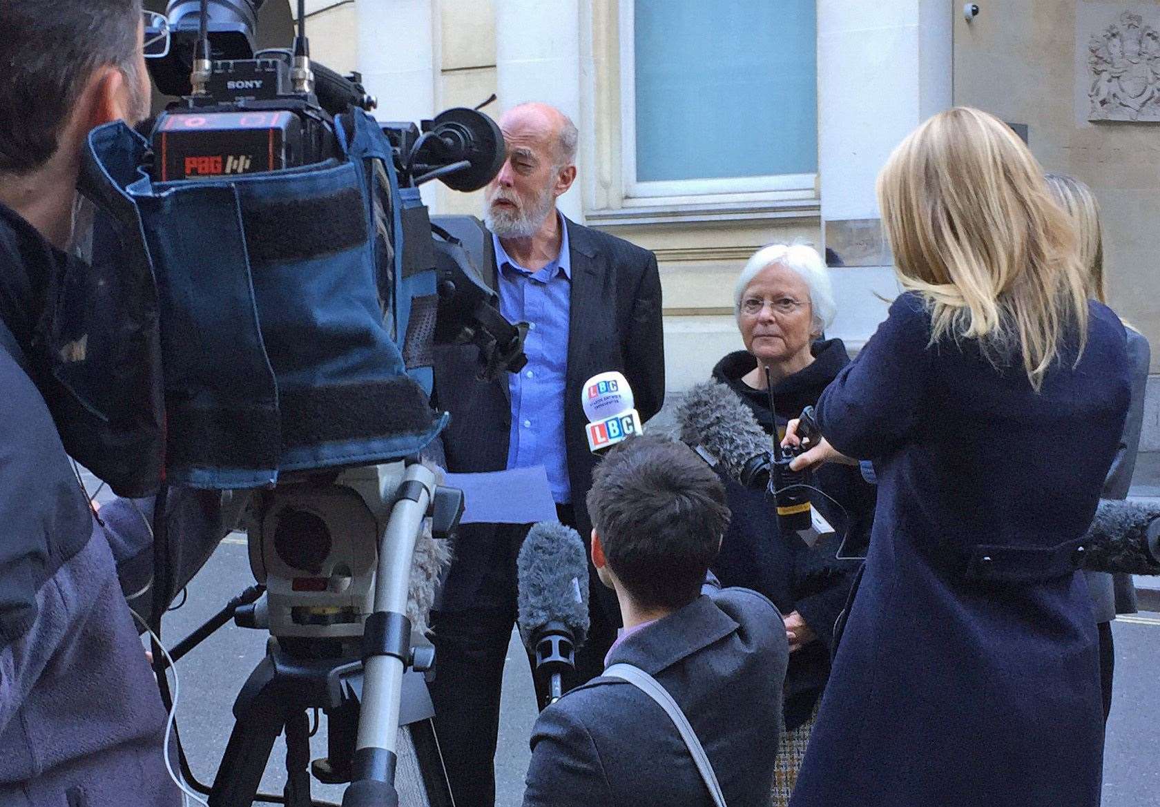 Thomas Orchard’s family spoke to the media after Devon and Cornwall Police pleaded guilty to health and safety breaches in 2018 (Claire Hayhurst/PA)