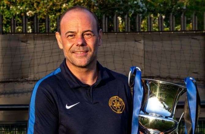 Sevenoaks Town boss Micky Collins.