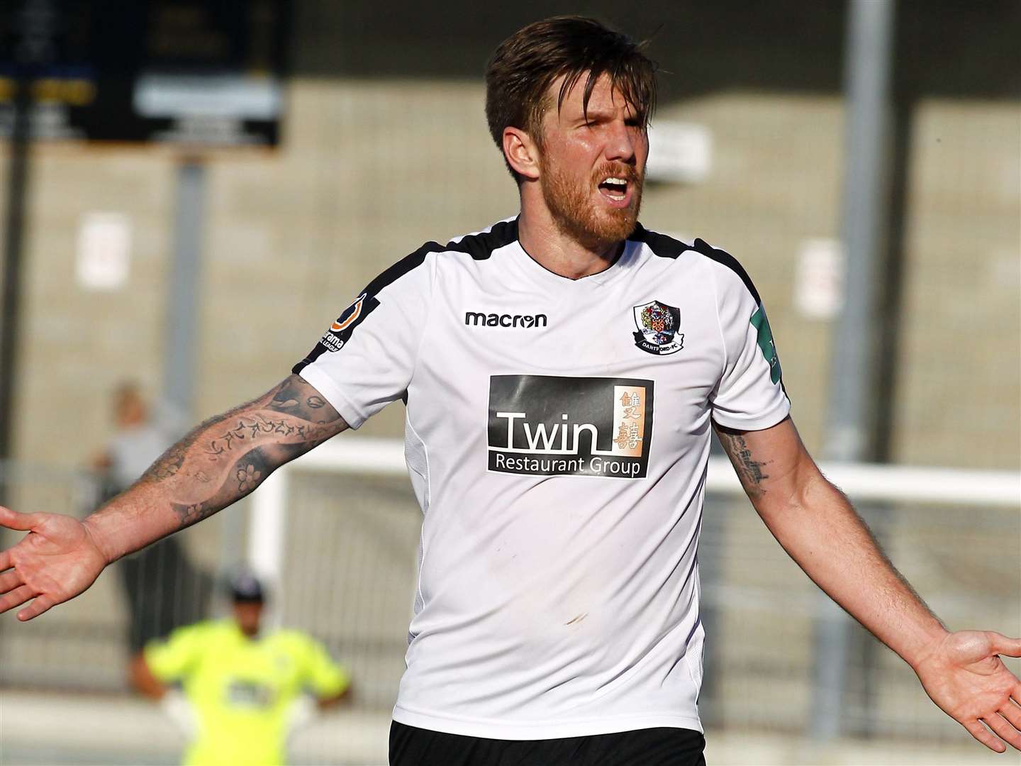 Dartford's Elliot Bradbrook will hang up his boots at the end of this season. Picture: Sean Aidan