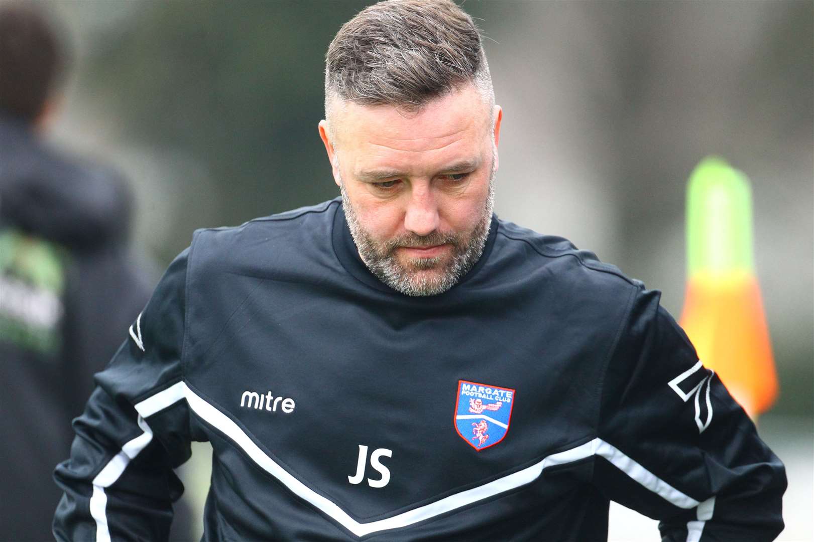 Margate boss Jay Saunders Picture: Don Walker