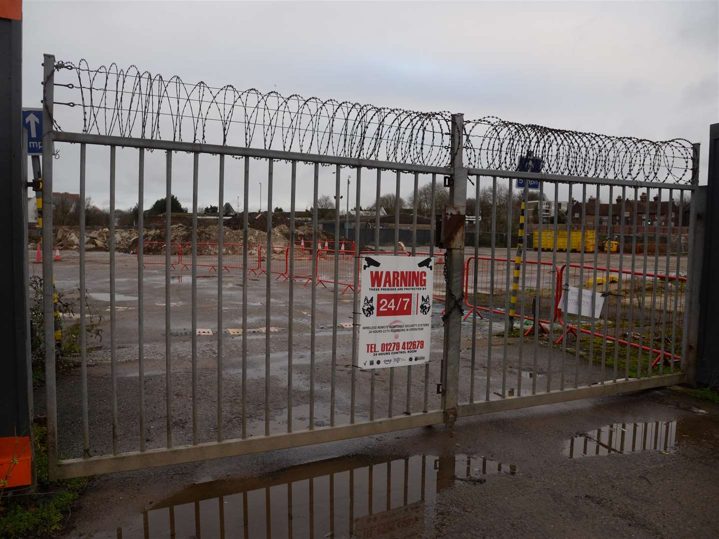 What the former Serco depot at Kingsmead used to look like, before it was transformed into the Riverside development. Picture: Chris Davey