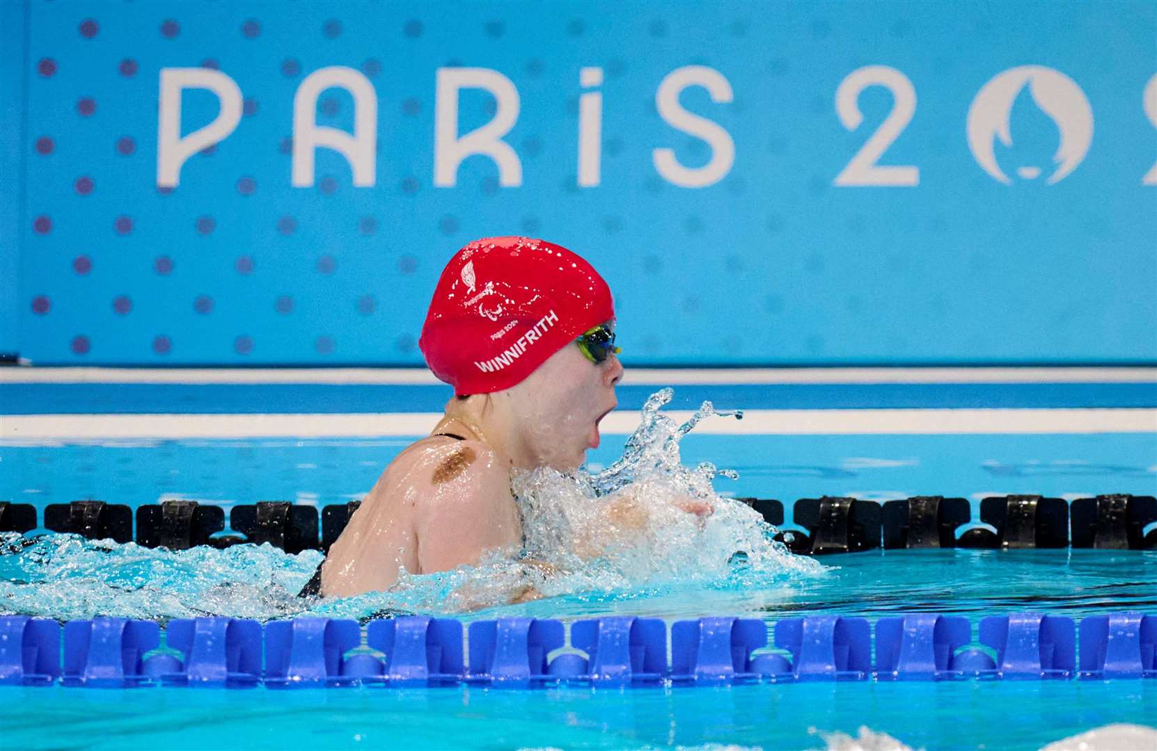 Iona Winnifrith raised the bar with a new European record in the 200m Individual Medley SM7 at the Paralympics. Picture: ParalympicsGB/David Pearce