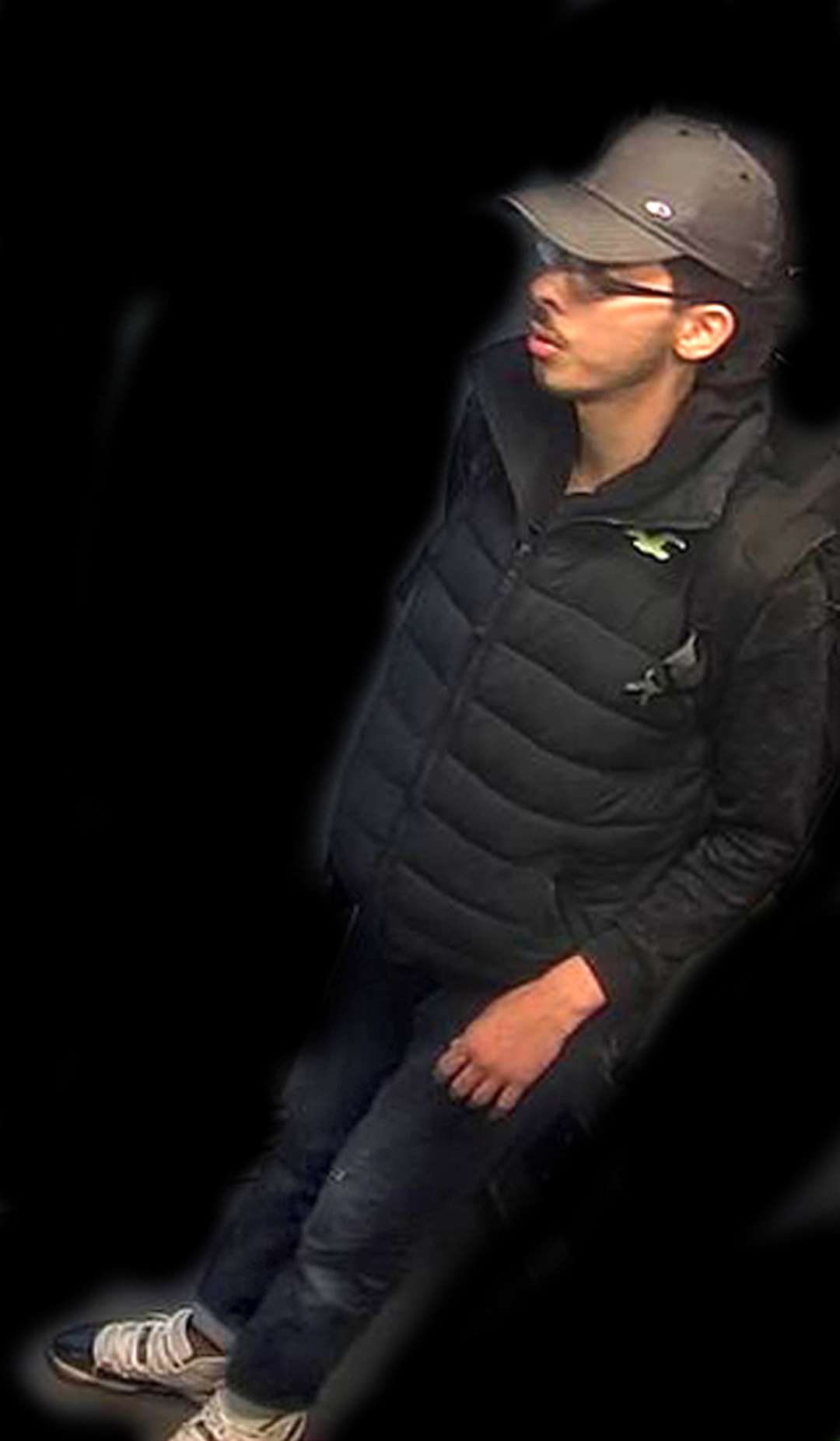 Salman Abedi on the night he carried out the attack (Greater Manchester Police/PA)