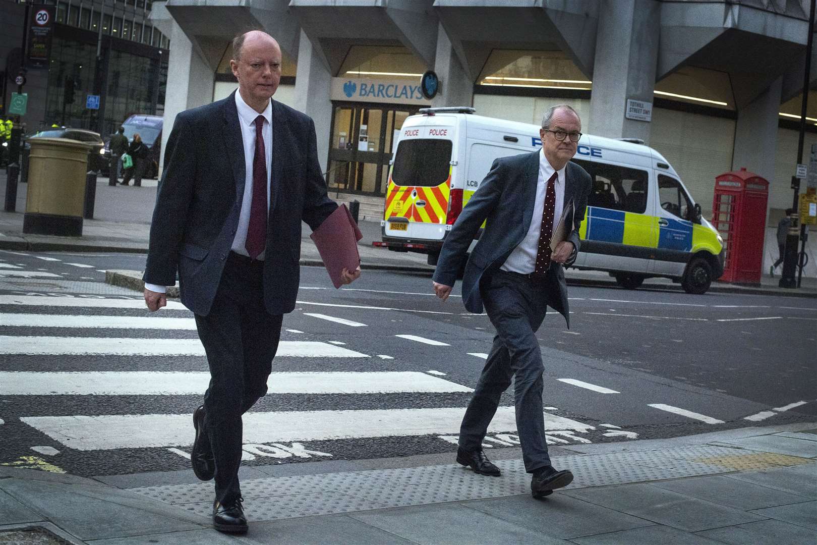 Prof Whitty and chief scientific adviser Sir Patrick Vallance have become a familiar sight to many (Victoria Jones/PA)