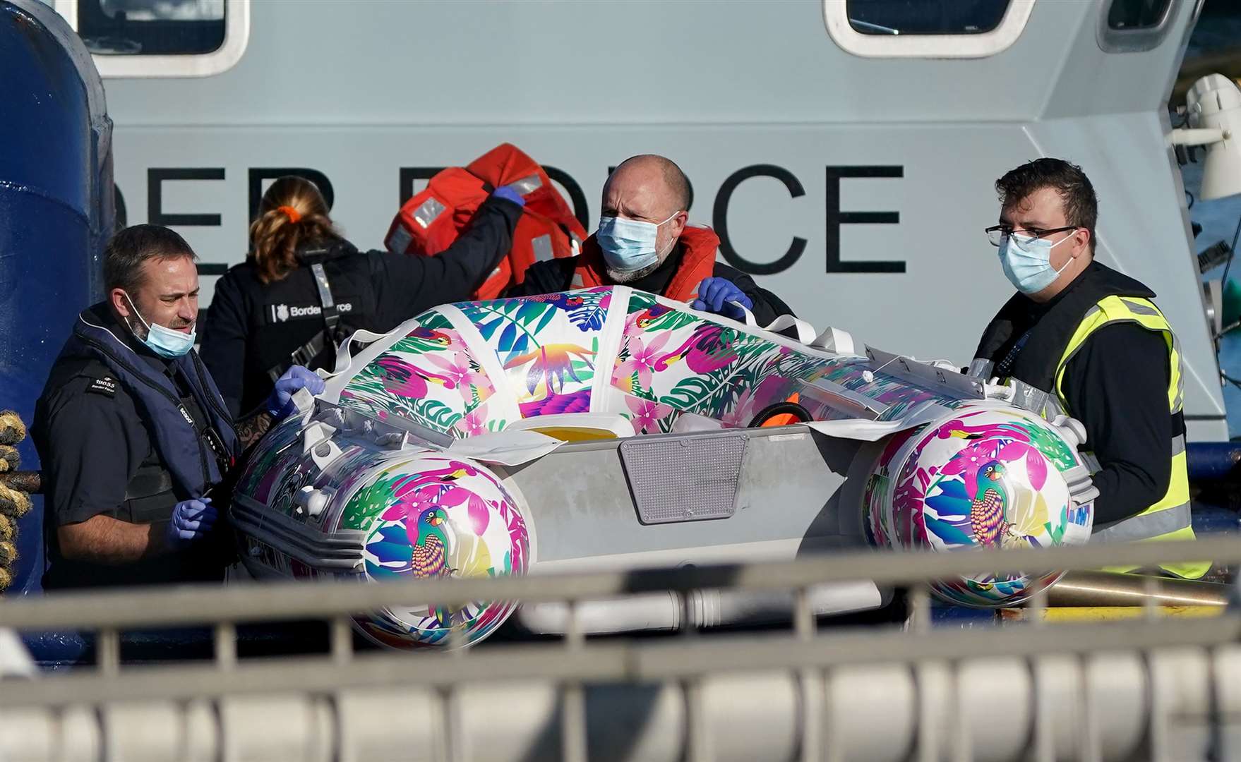 Almost 20,000 people have reached the UK in small boats since the start of the year (Gareth Fuller/PA)